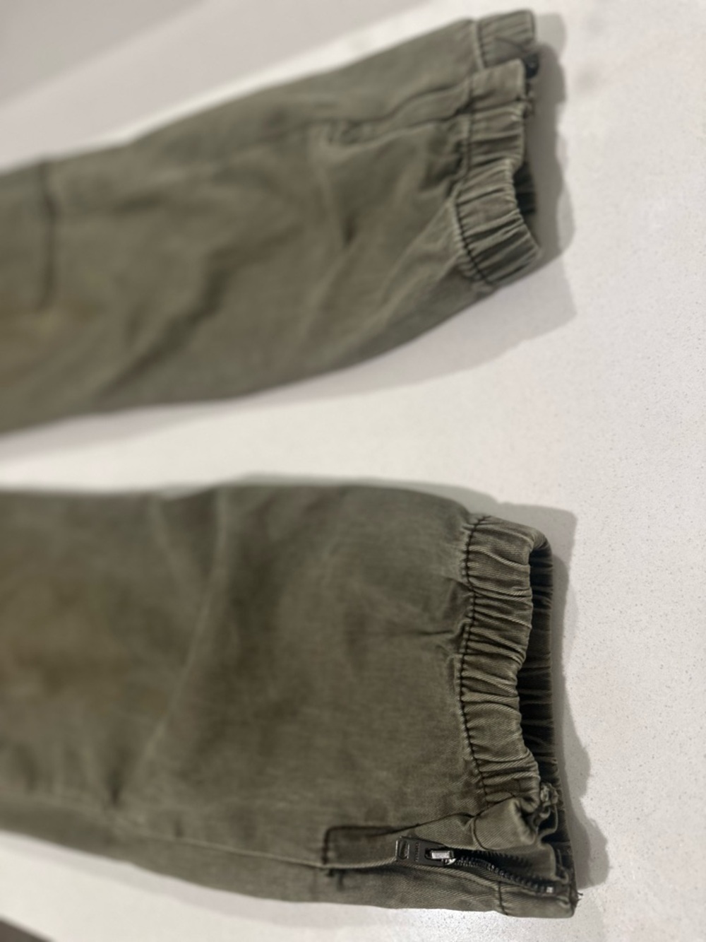 Express Cargo Pants in Olive Green - Picture 5 of 8